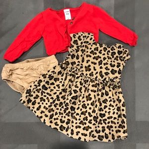 baby girl leopard outfits